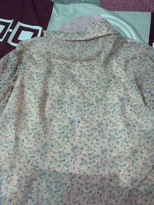 Floral Print Full Designer Sleeve Shirt