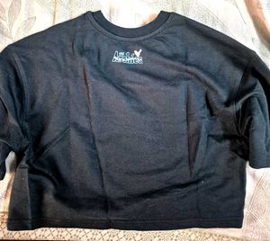 The Archies Cropped TeeSoft black cotton tee