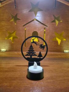 3D printed Festive Holiday Candle Holders