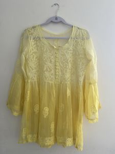 Beautiful Lucknowi kurti With Lining