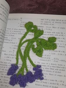 Lavender Crochet Bookmark ( 5 Pcs )