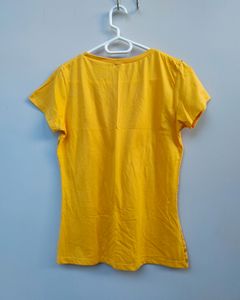 Yellow Womens T-shirt