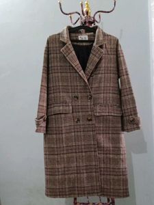 Plaid Overcoat