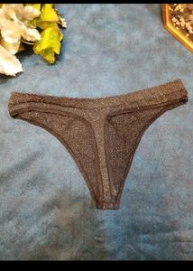 Black Stylish G-string Panty 🌸