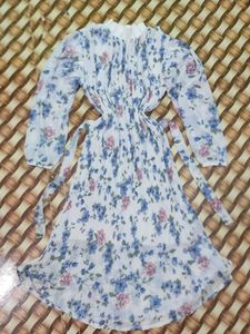 Floral Print Midi Dress