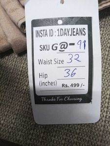 G@91 Size-32 (Sale) Latest Ladies high waist Jeans