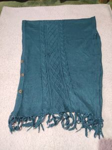 Knitted Poncho/scarf