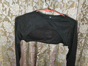 ᯓ★ Hollow Out Crop Top ᯓ★
