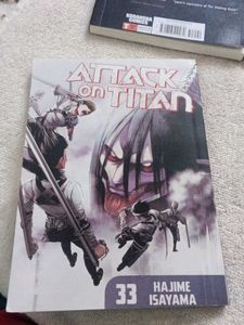 Attack on Titan Manga Set 31- 34