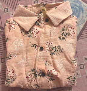 Floral Button-Down Top