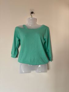 Turquoise Blue Knitted Top