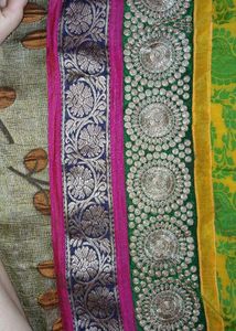 Yellow &amp; Green Kurta