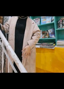 Winter Elegant Beige Coat