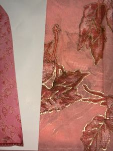 Elegant Pink Floral Saree