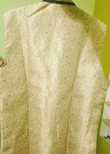 Ethnic Half Jacket Golden Color