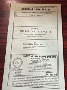 Political Science - I (LLB)