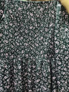 Tokyo Talkies Black Purple Floral Dress