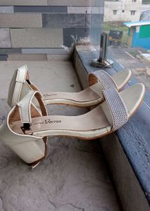 Elegant White Heels
