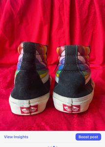 Vans Sk8-Hi Rainbow Skate Shoes