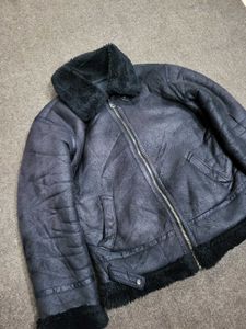 ALPHA INDUSTRIES Vintage Leather Jacket