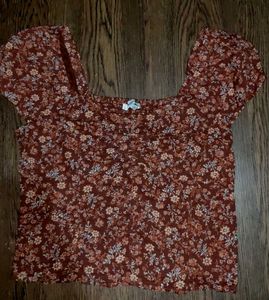 Floral Crop Top