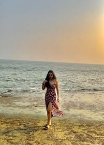 Floral Print Midi Dress