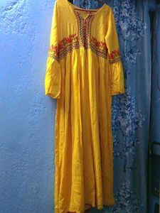 Embroidery Design Anarkali Kurti