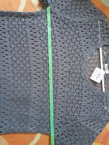 Beautiful gray colour crosia top...Beautiful Weaving of crosia ...no flaws...