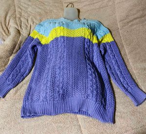 Korean Colorblock Sweater