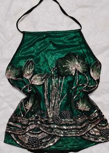 Y2K SEQUINS TOP