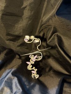 rose quartz arm cuff