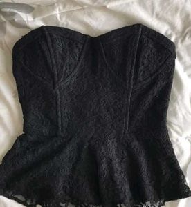 FOREVER 21 Peplum Top