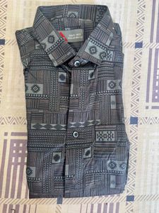 Stylish Geometric Print Shirt