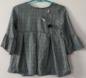 Lee Cooper Girl's Animal Print Regular fit Shirt