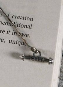 silver-toned Anklet