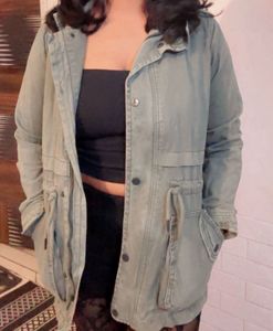 Green utility parka jacket (item 56)