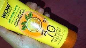 WOW Japanese Yuzu Sunscreen SPF 70