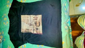 Graphic Print Tee - Live the Moment