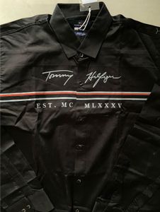 Tommy Hilfiger Black Button Down