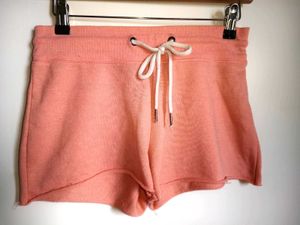 Peach Drawstring Shorts
