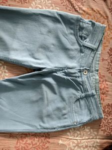Light Blue Low Rise Skinny Jeans