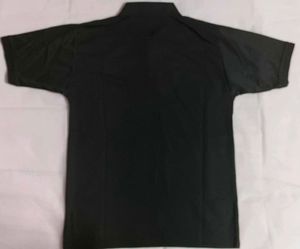 Mens Polo Neck Tshirt Black