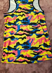 Colorful Camo Tank Top