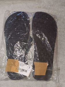 Feet Up Ocean Palm Flip Flops Grey