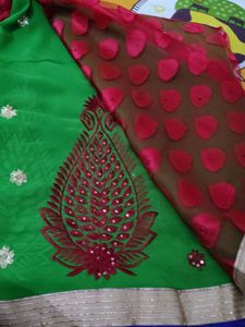 beautiful party wear saree