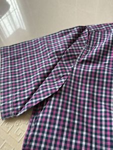 Checked Button Down Shirt- Van  Heusen