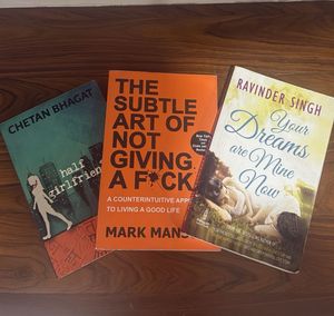 Set of 3 Popular Books