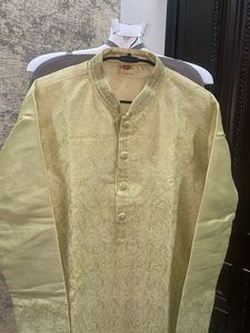 Lime Green Kurta And Pants