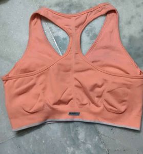 Peach Sports Bra