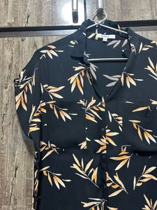 Black Printed Shirt